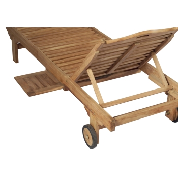 Lettino da esterno in legno Carloforte di Greenwood