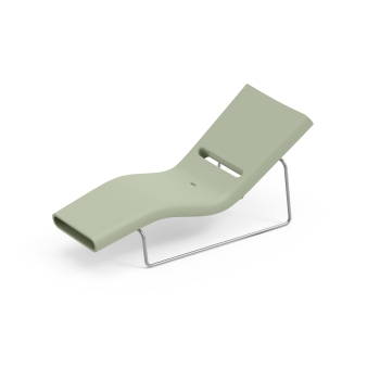 Lettino da sole Esse con telaio di Lyxo