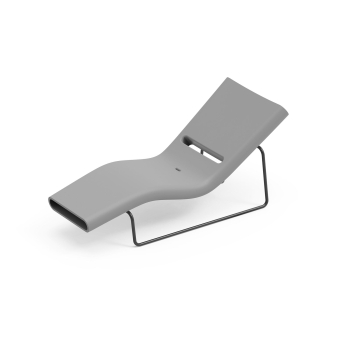 Lettino da sole Esse con telaio di Lyxo