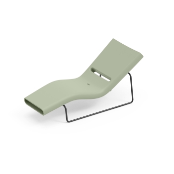 Lettino da sole Esse con telaio di Lyxo