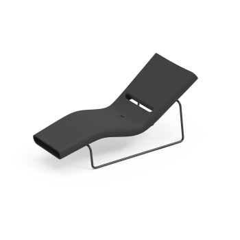 Lettino da sole Esse con telaio di Lyxo