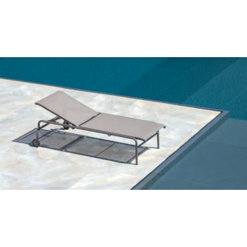 Lettino Miami MI413 in Texplast e impilabile Vermobil