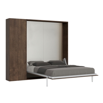 Letto a scomparsa 160 verticale Kentaro di Itamoby