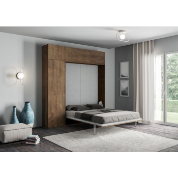 Letto a scomparsa 160 verticale Kentaro di Itamoby