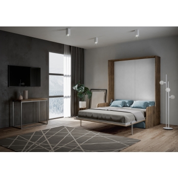 Letto a scomparsa 160 verticale Kentaro Sofà di Itamoby
