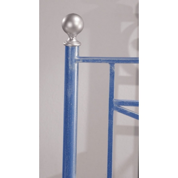 Letto a una piazza e mezza Nuvola in ferro battuto prodotto artigianalmente