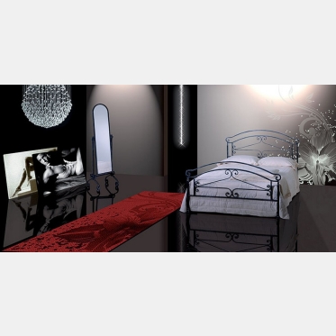 Letto Gemma matrimoniale di Pama Letti