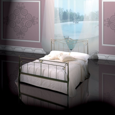 Letto in Ferro Battuto modello Dante di Pama Letti