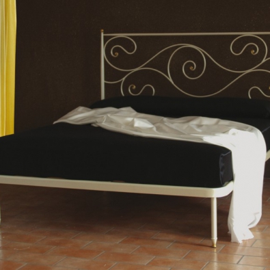 Letto Matrimoniale in Ferro Battuto modello Cosmo  di Pama Letti