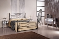 Letto matrimoniale Muse in ferro battuto prodotto artigianalmente