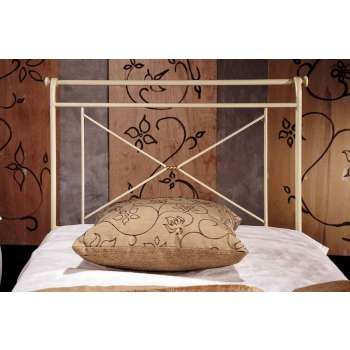 Letto singolo Croix in ferro battuto prodotto artigianalmente