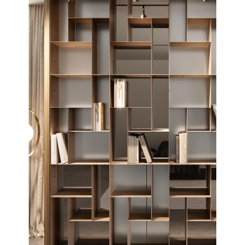 Libreria Atena componibile di Bontempi 