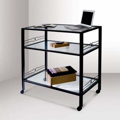 Nerone Carrello porta TV di Pama Letti