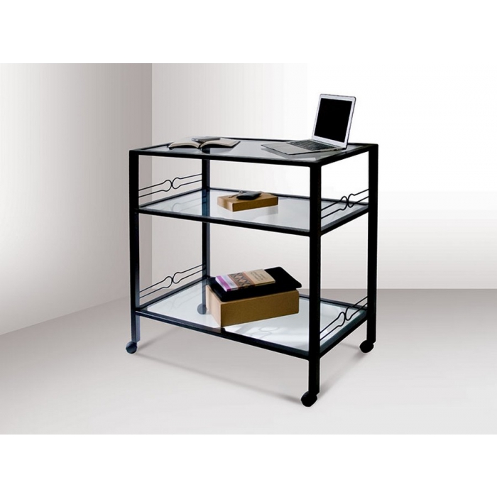 Nerone Carrello porta TV di Pama Letti