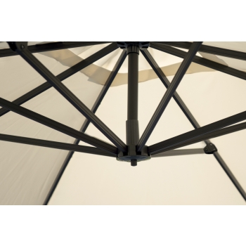 Ombrellone Colorado 3 x 3 mt. fusto antracite di Greenwood