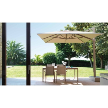 Ombrellone in tessuto Athena della linea Parasol di Talenti da giardino
