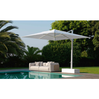 Ombrellone in tessuto Athena della linea Parasol di Talenti da giardino