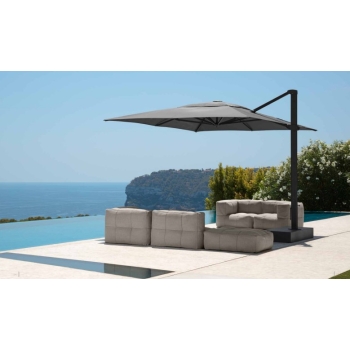 Ombrellone in tessuto Athena della linea Parasol di Talenti da giardino