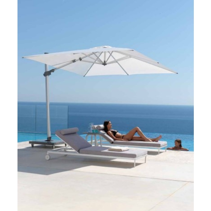 Ombrellone in tessuto Venere della linea Parasol di Talenti da giardino