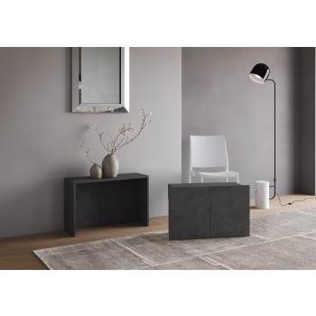 Panca Evolve Inferiore - Panca inferiore allungabile 26x72/300 cm Evolve bianco frassino allunghe interne