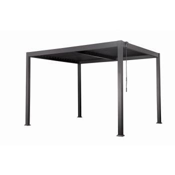 Pergola Texas antracite 4 x 4 mt. di Greenwood 