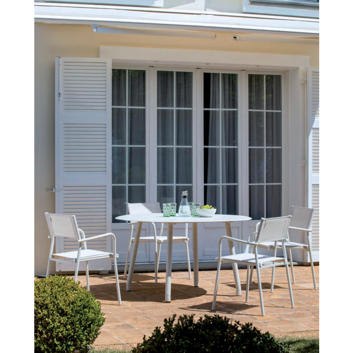 Poltrona Emma EA310 in alluminio di Vermobil