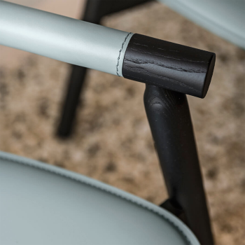 Poltrona Suite P L CU in legno di Midj