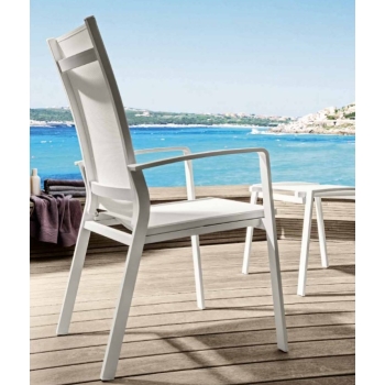 Pouf di Talenti della linea Lady per uso esterno elegante e moderno