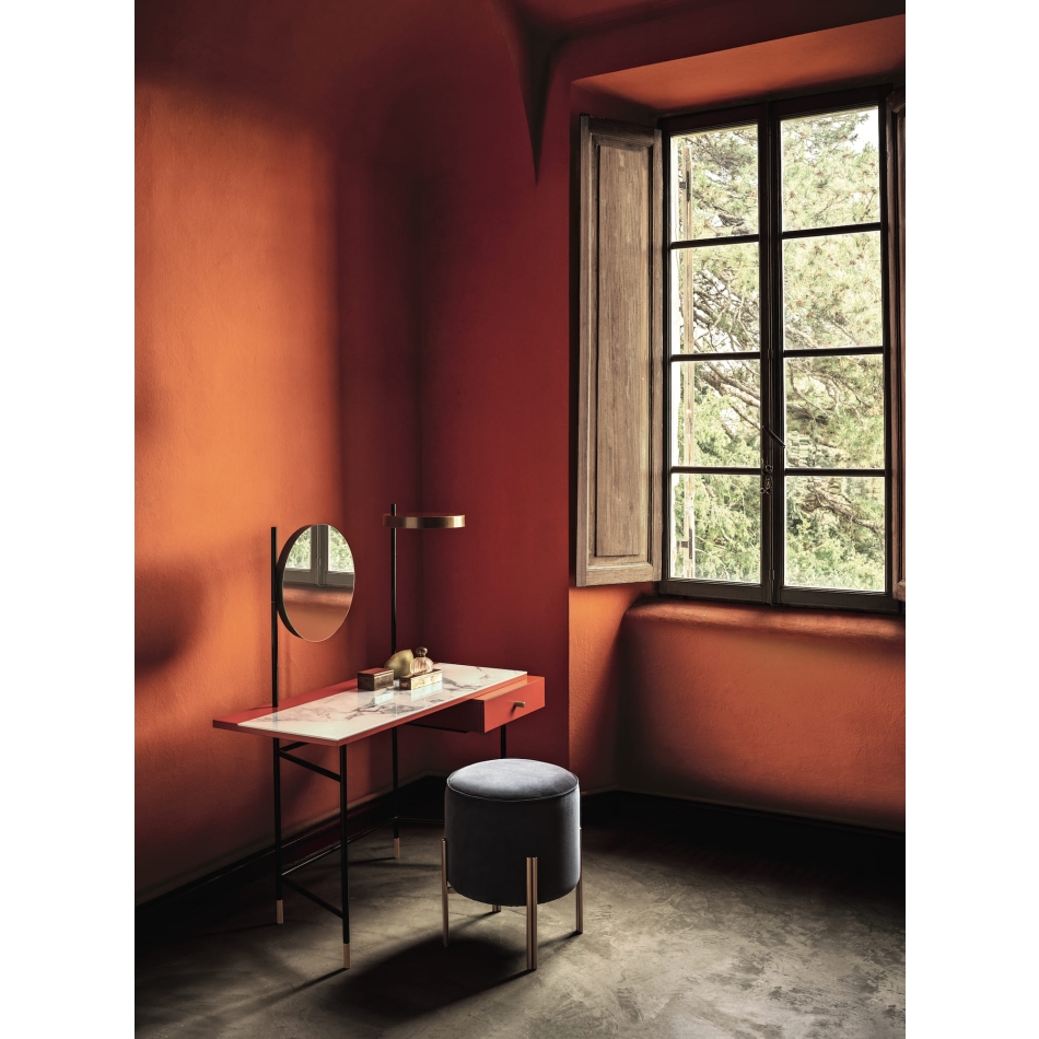 Pouf Puffoso Bontempi alto in acciao