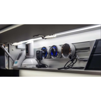 Profilo elettrificato con adattori 