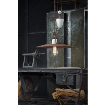 Saliscendi sospensione anticata d.40 RETRO' GRUNGE C1436 di Ferroluce