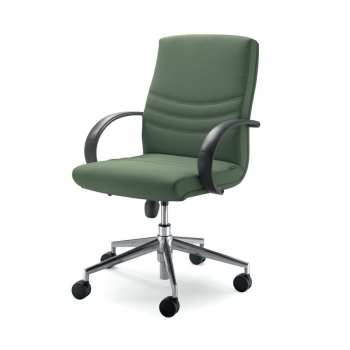 Sedia Alfa di Olivo & Groppo con ruote