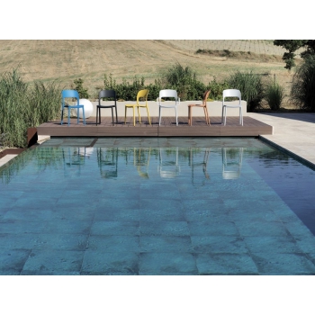 Sedia Bontempi Gipsy impilabile in polipropilene