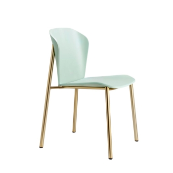 Sedia Finn Metal Wood senza braccioli Scab Design