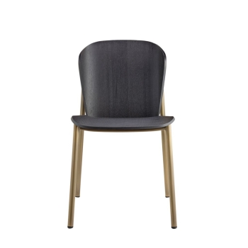 Sedia Finn Metal Wood senza braccioli Scab Design