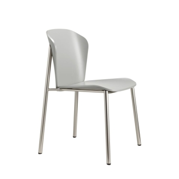 Sedia Finn Metal Wood senza braccioli Scab Design