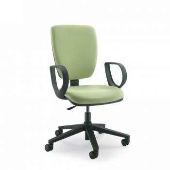 Sedia Gamma di Olivo & Groppo con ruote