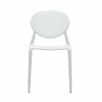 Sedia Gio senza braccioli in tecnopolimero impilabile Scab Design