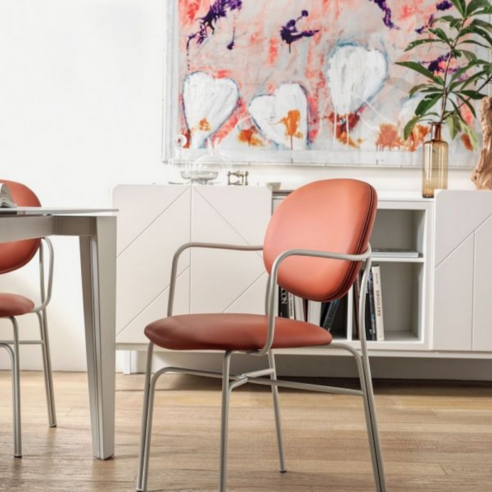 Sedia imbottita Dada Bontempi Casa