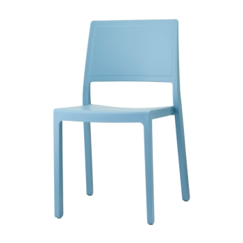 Sedia Kate senza braccioli impilabile in tecnopolimero Scab Design