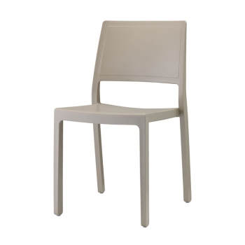Sedia Kate senza braccioli impilabile in tecnopolimero Scab Design