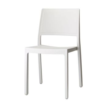 Sedia Kate senza braccioli impilabile in tecnopolimero Scab Design