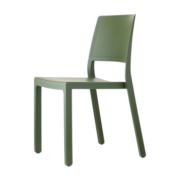 Sedia Kate senza braccioli impilabile in tecnopolimero Scab Design