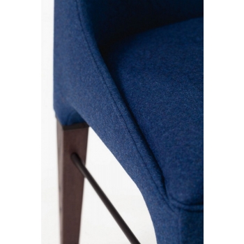 Sedia Kelly di Bontempi gambe in legno