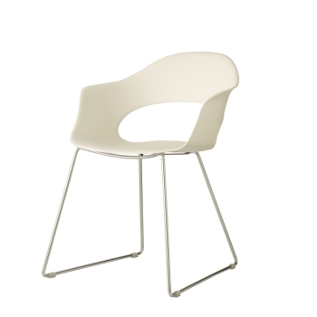 Sedia Lady B a slitta Scab design