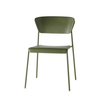 Sedia Lisa Tecnopolimero Go green Scab Design 