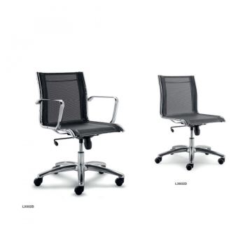 Sedia Lux di Olivo & Groppo in tessuto Net con ruote