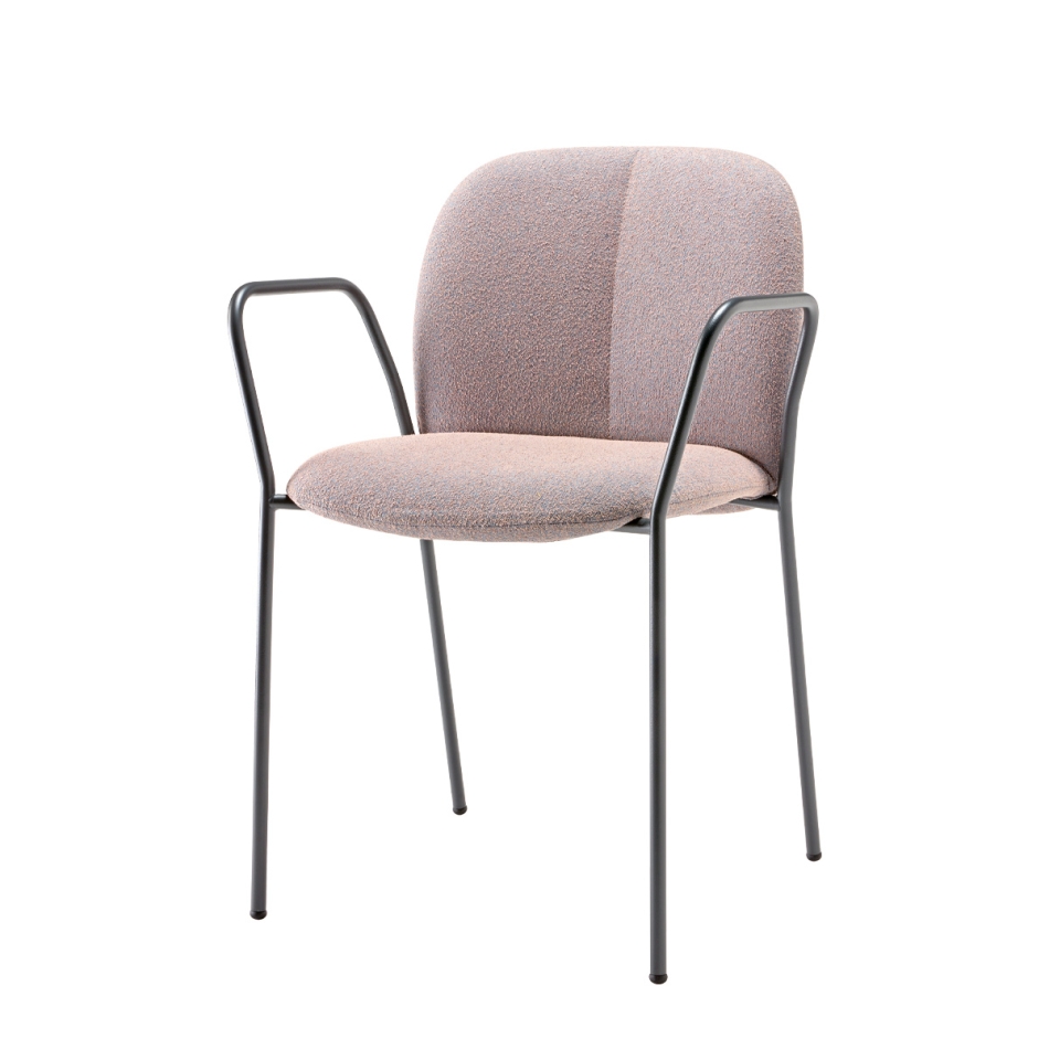 Sedia Mentha Pop con braccioli di Scab Design