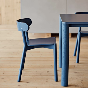 Sedia Montera S L LG in legno di Midj