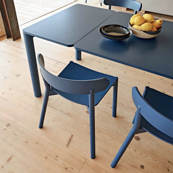 Sedia Montera S L LG in legno di Midj